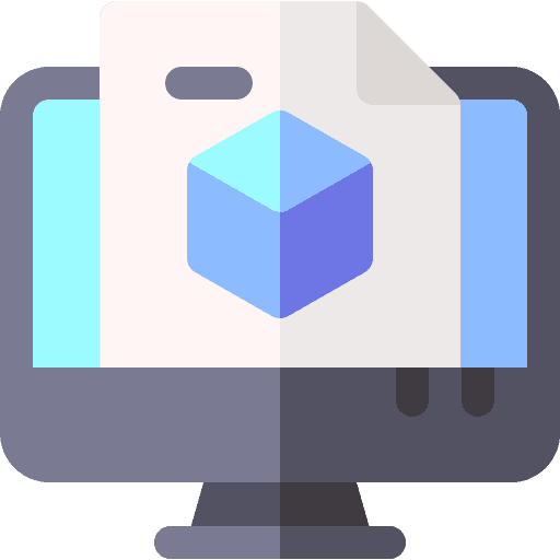 3d design computer 3d design electronics icon