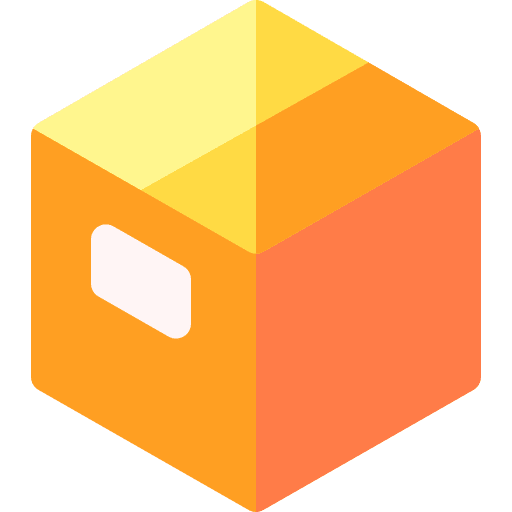 Box storage box logistics icon
