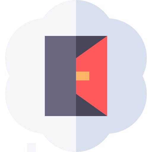 Thinking open door thinking dismissal icon Thinking open door thinking dismissal icon