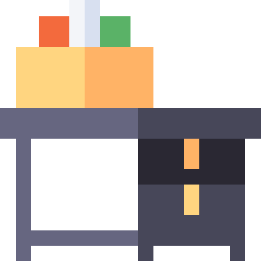 Workplace work table computer desk icon Workplace work table computer desk icon