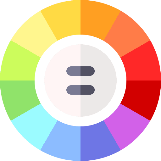 Color wheel graphic design art and design graphic tools icon Color wheel graphic design art and design graphic tools icon