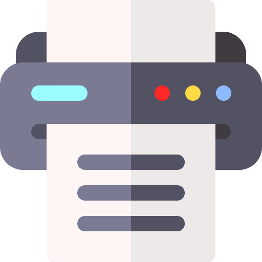 Printer electronics print printer icon Printer electronics print printer icon