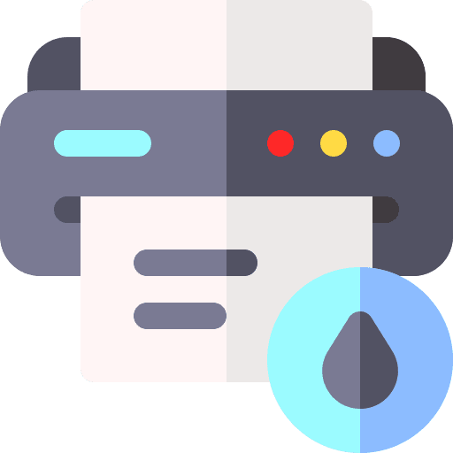 Ink ui print paper icon Ink ui print paper icon