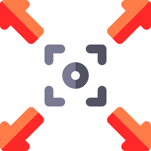 Location interface direction arrows icon Location interface direction arrows icon