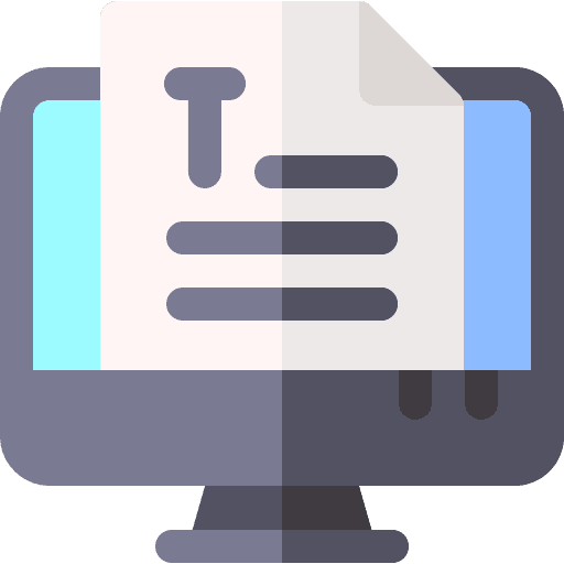 Text files and folders text archive icon Text files and folders text archive icon