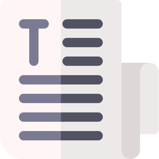 Text files and folders text content icon Text files and folders text content icon