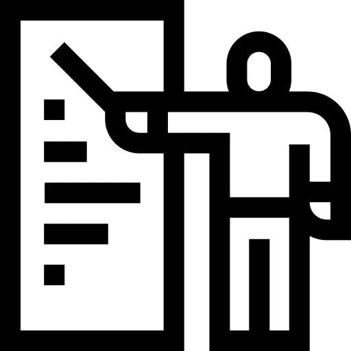 Market analysis humanpictos business and finance demonstration icon