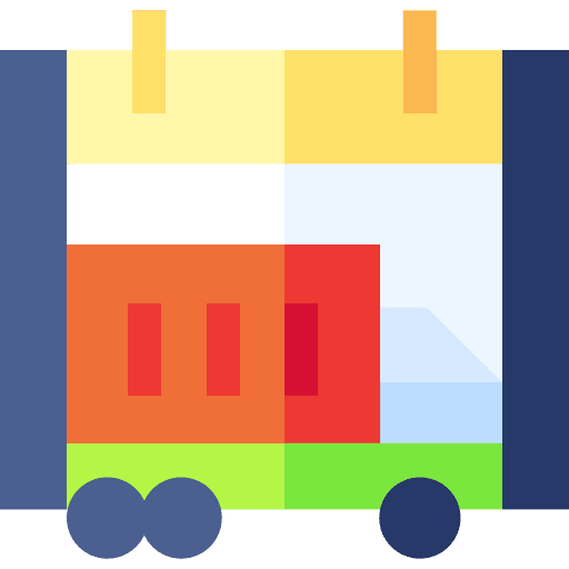 Home delivery date schedule time icon