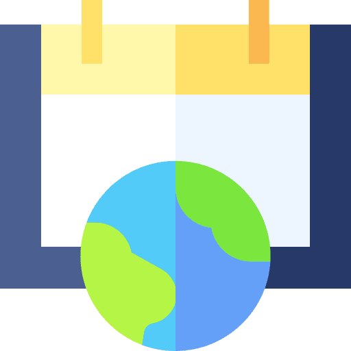 Earth day nature earth day calendar icon Earth day nature earth day calendar icon