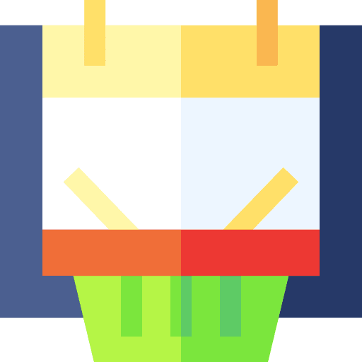 Shopping time event supermarket icon Shopping time event supermarket icon