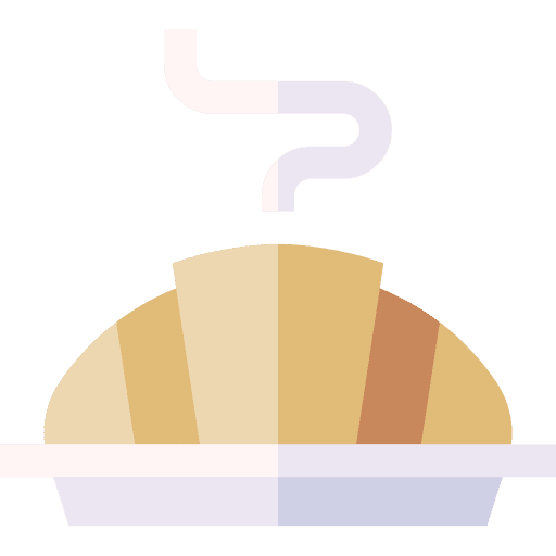 Croissant cooking food baking icon
