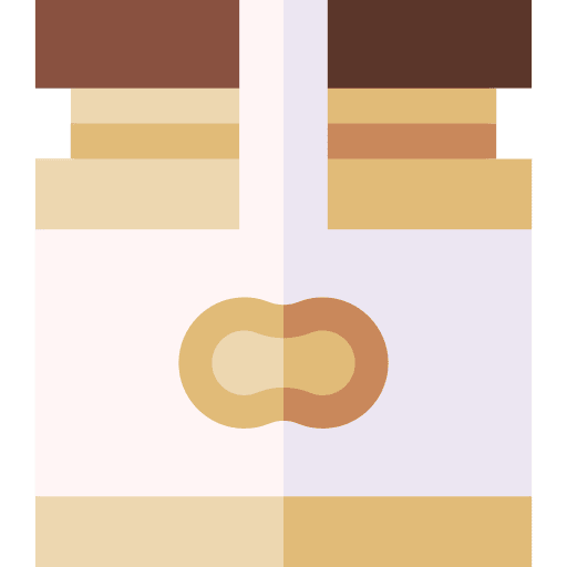 Peanut butter gastronomy nutrition peanut butter icon
