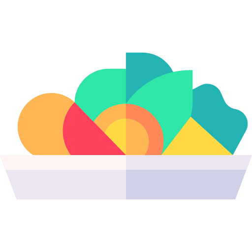 Salad food and restaurant vegetables vegetarian icon Salad food and restaurant vegetables vegetarian icon