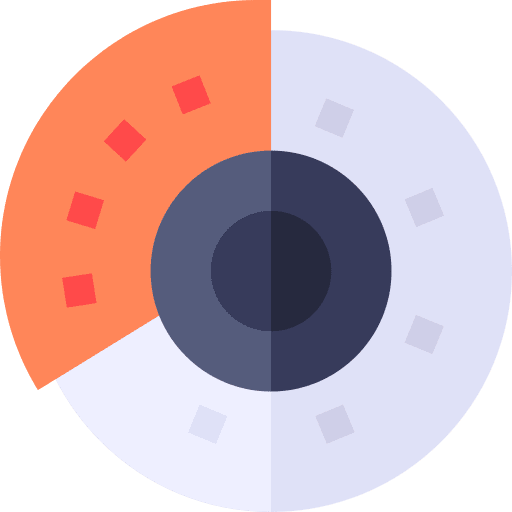 Break wheel transportation car icon