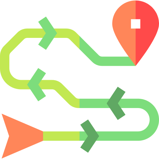 Route pin map maps and location icon