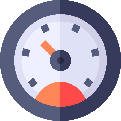 Speedometer performance speed velocity icon Speedometer performance speed velocity icon