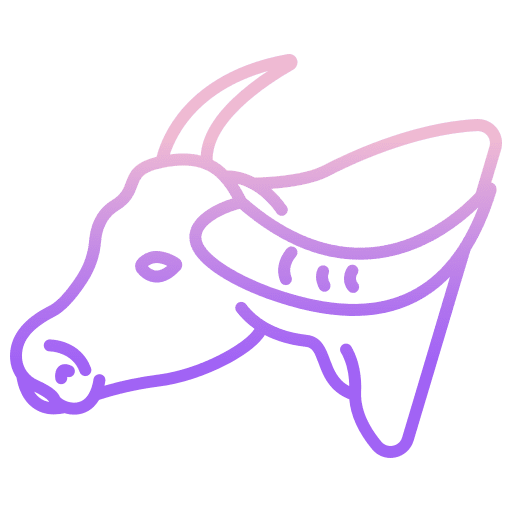 Buffalo mammal zoo wild life icon