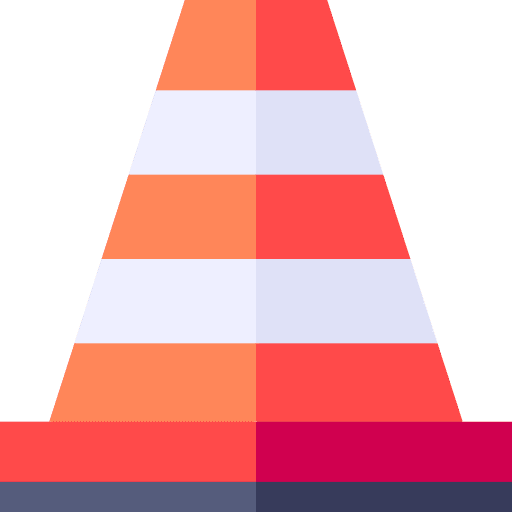 Traffic cone transportation labour day industry icon Traffic cone transportation labour day industry icon