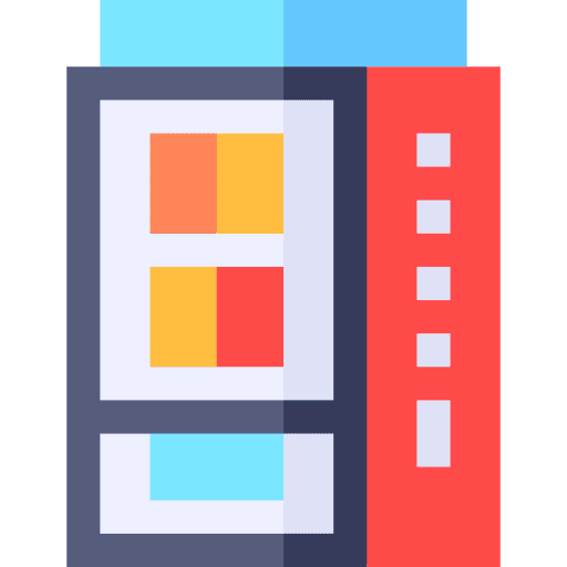 Vending machine food and restaurant vending food icon Vending machine food and restaurant vending food icon