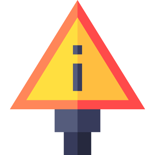 Warning sign notice error signs icon Warning sign notice error signs icon