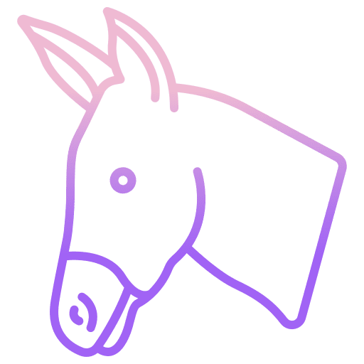 Donkey animal kingdom donkey zoo icon Donkey animal kingdom donkey zoo icon