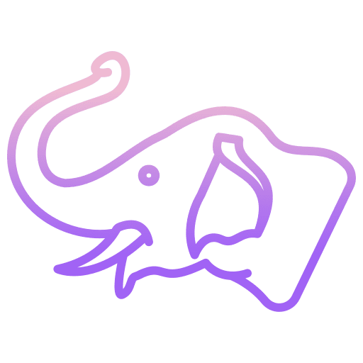 Elephant mammal elephant safari icon Elephant mammal elephant safari icon