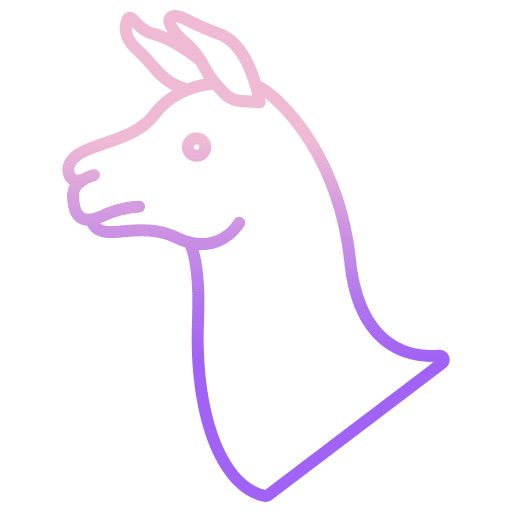 Llama wild life zoo animals icon Llama wild life zoo animals icon