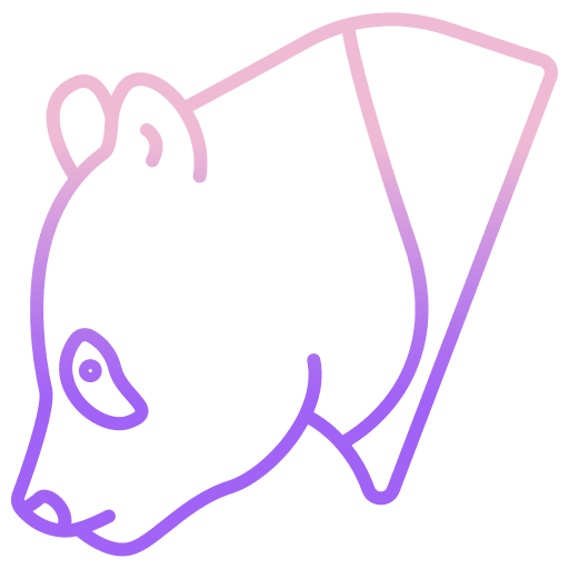 Panda animals panda bear animal kingdom icon Panda animals panda bear animal kingdom icon