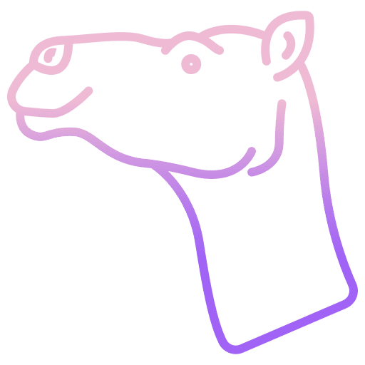 Camel wild life camel mammal icon Camel wild life camel mammal icon