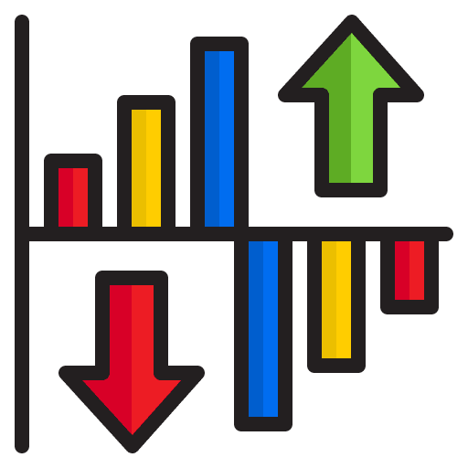 Bar chart graph stats statistics icon Bar chart graph stats statistics icon