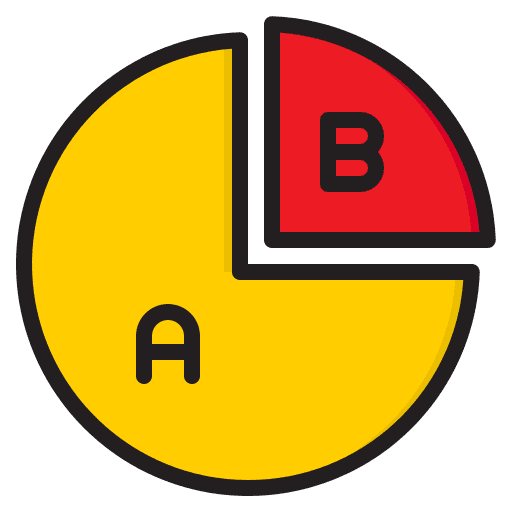 Pie chart diagram graphic state icon Pie chart diagram graphic state icon
