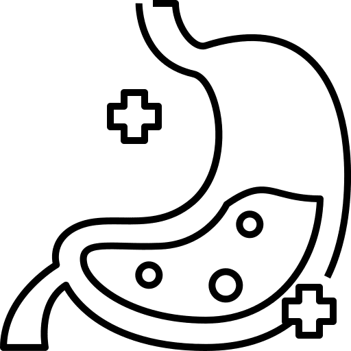Stomach healthcare and medical body parts stomach icon Stomach healthcare and medical body parts stomach icon