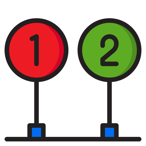 Timeline element infographic number icon Timeline element infographic number icon