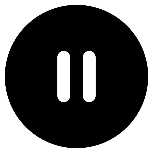 Pause multimedia option interface pause icon Pause multimedia option interface pause icon
