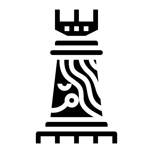 Rook game gaming chess icon Rook game gaming chess icon