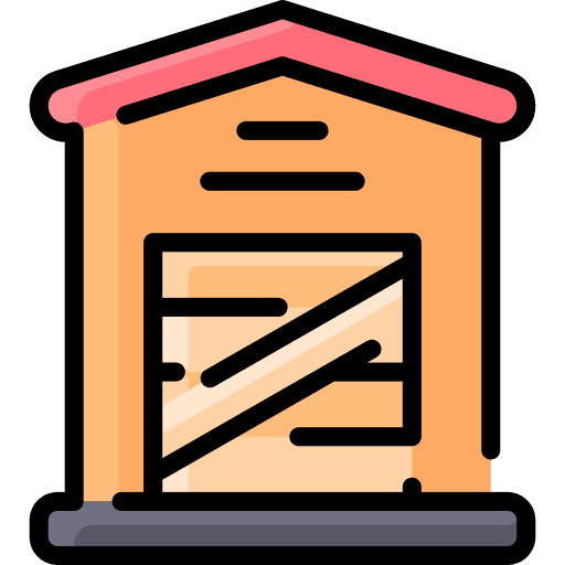Shed shed agriculture garden shed icon