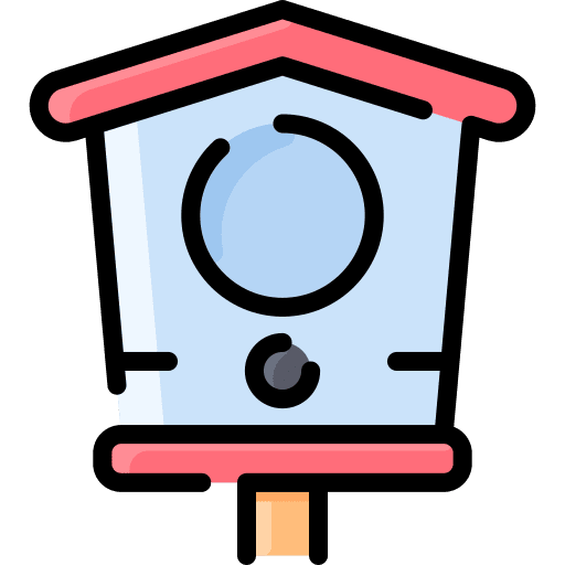 Bird house home garden bird house icon Bird house home garden bird house icon