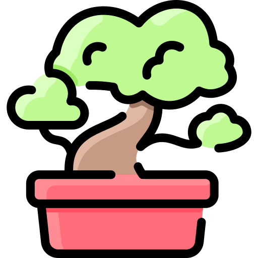 Bonsai plant bonsai home decoration icon Bonsai plant bonsai home decoration icon
