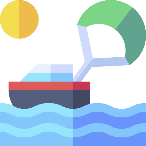 Parasailing transport sports summertime icon Parasailing transport sports summertime icon