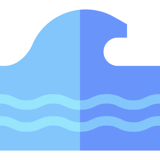 Wave water beach nature icon Wave water beach nature icon