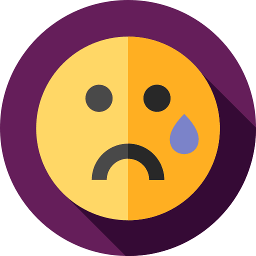 Mood swings sad unhappy mood swings icon