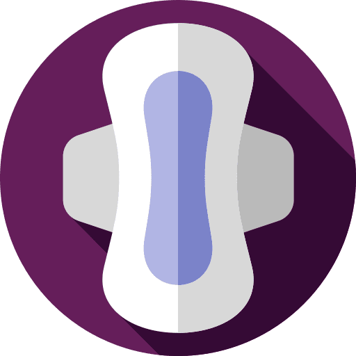 Sanitary towel pan sanitary pad menstruation icon Sanitary towel pan sanitary pad menstruation icon