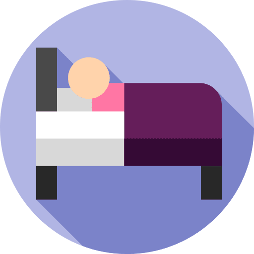 Sleep furniture bedroom sleepy icon