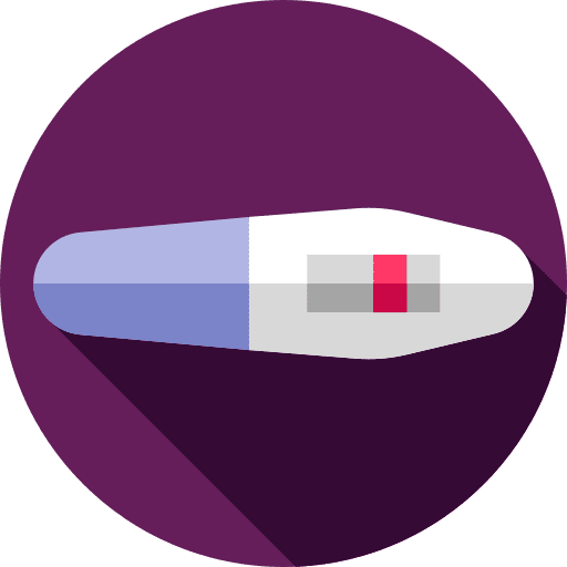 Pregnancy test healthcare and medical test mother icon Pregnancy test healthcare and medical test mother icon