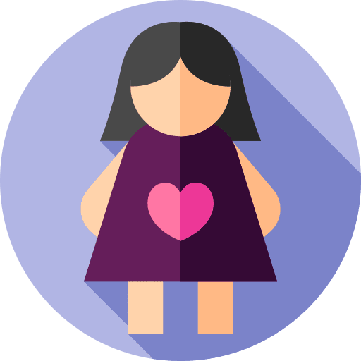 Woman avatar woman heart icon Woman avatar woman heart icon