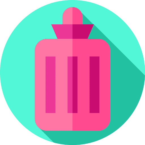 Hot water bottle heating health warm icon Hot water bottle heating health warm icon