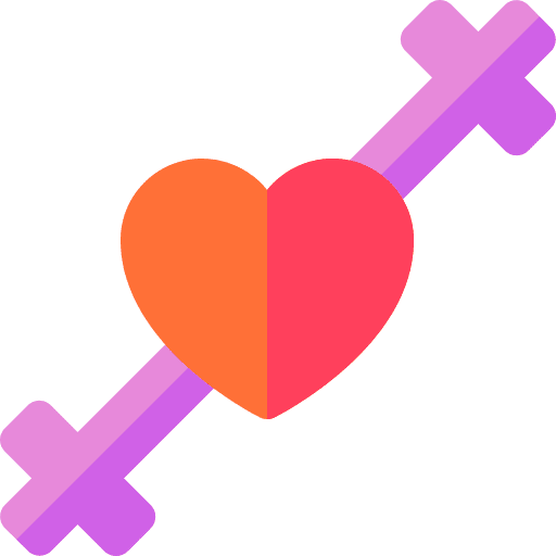 Lesbian love and romance symbols symbol icon