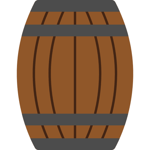 Barrel barrel food and restaurant wooden icon Barrel barrel food and restaurant wooden icon
