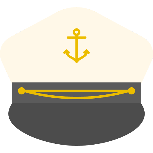 Sailor cap uniform sailor hat navy icon