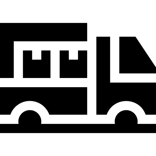 Delivery truck deliver transportation mover truck icon